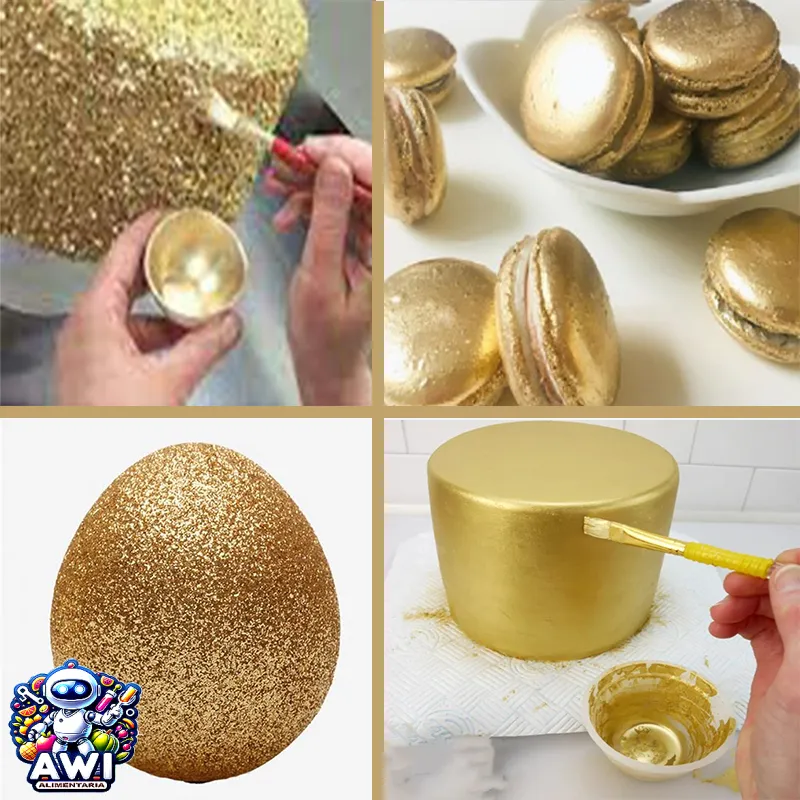 COLORANTE ORO INORGANICO COMESTIBLE - Imagen 6