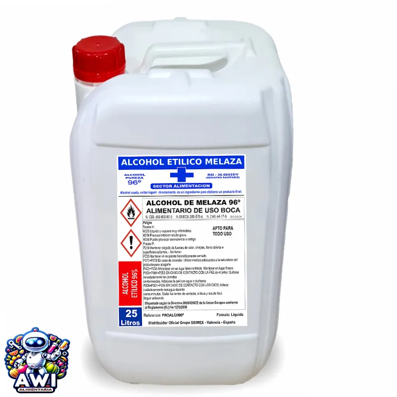 ALCOHOL DE MELAZA 96% ALIMENTARIO - Imagen 6
