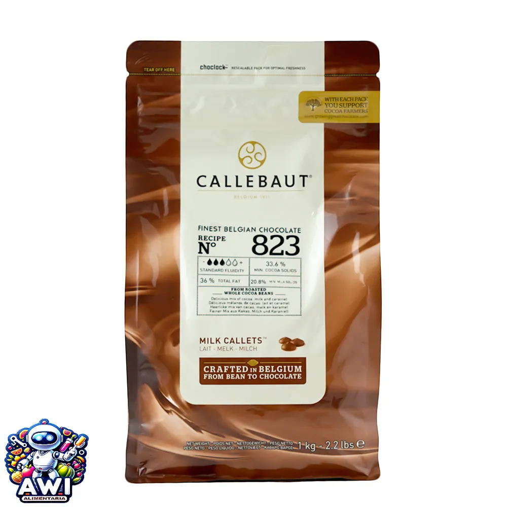 CHOCOLATE NEGRO CALLEBAUT 823 (1 Kg.) - Imagen 3